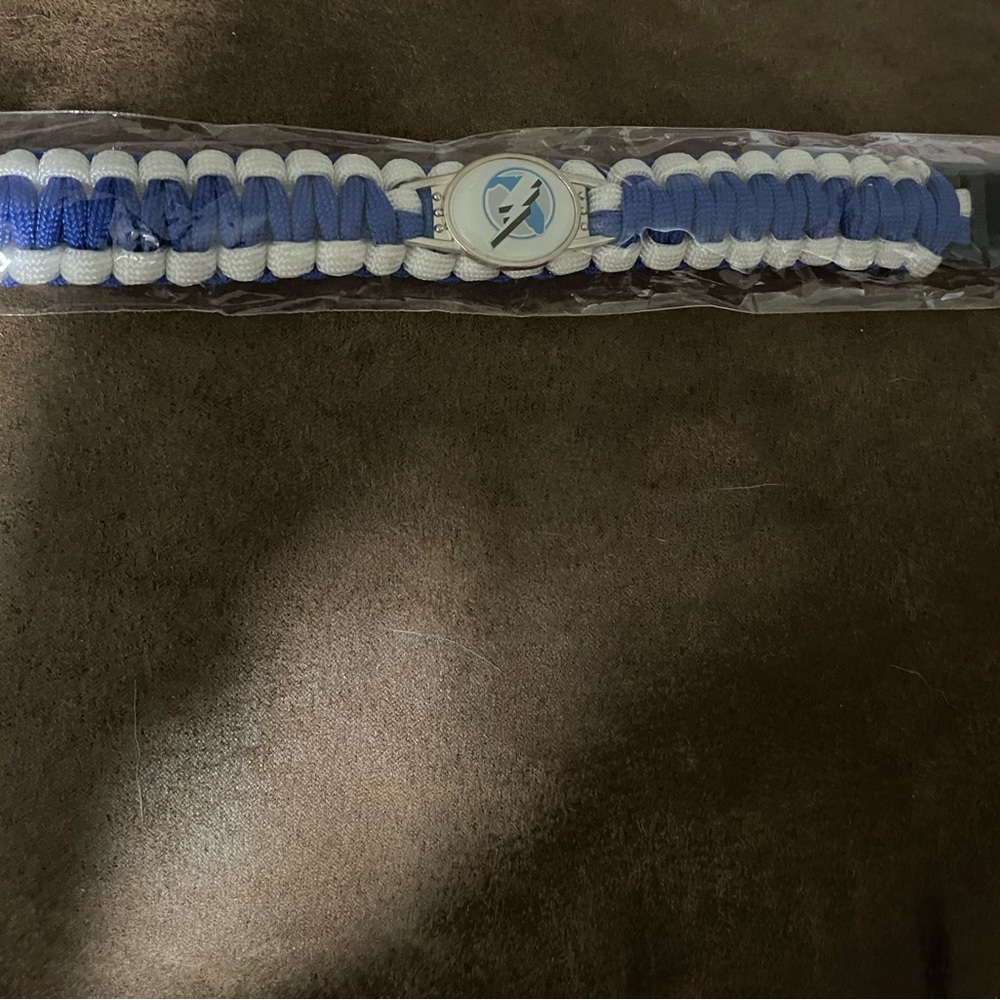 Tampa bay lightning paracord bracelet